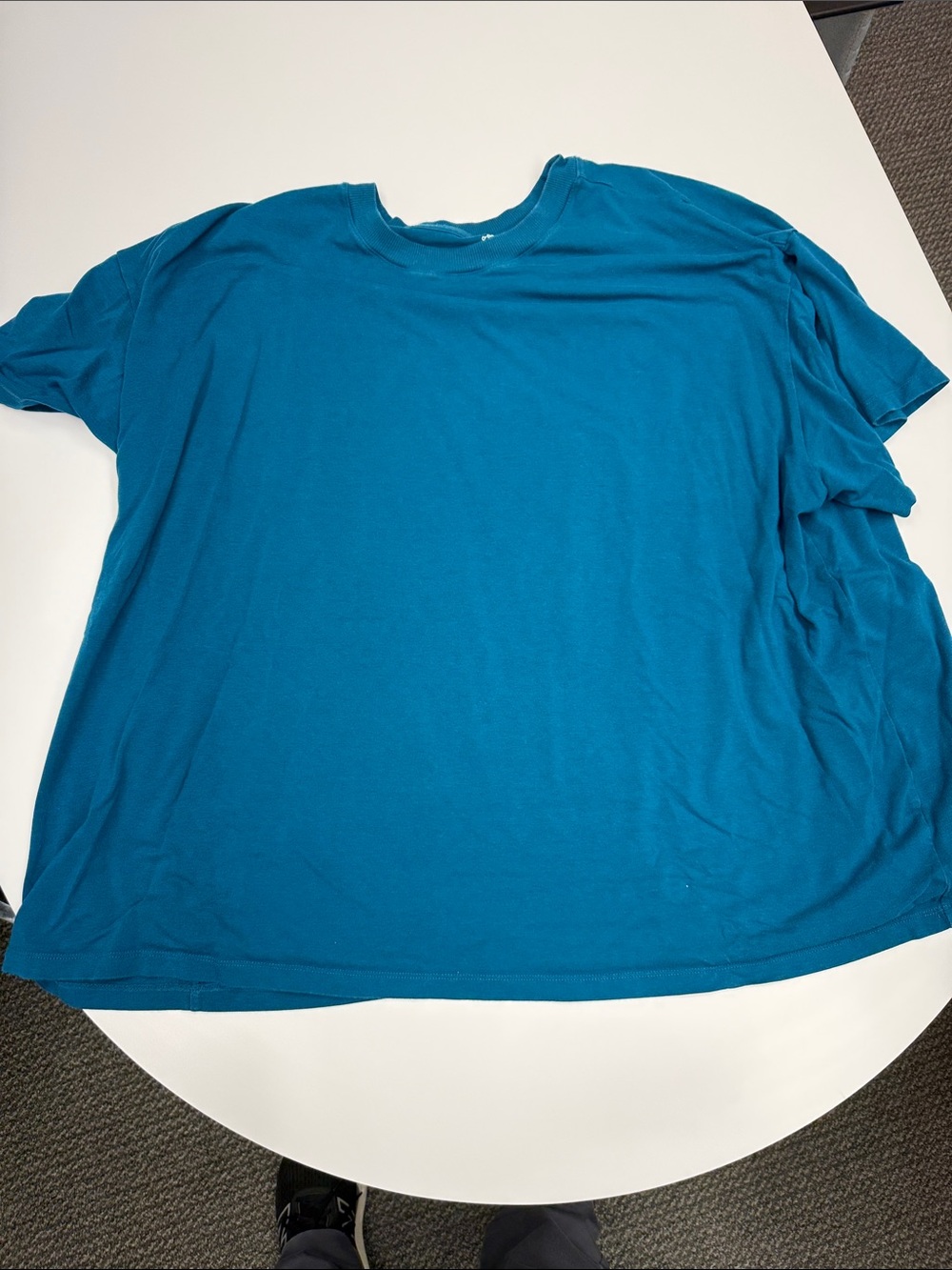 Dark teal Tek-Gear shirt
